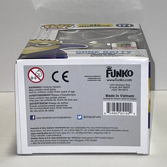 Funko Pop SDCC 2015 Minions Gone Batty 171 Limited Edition Despicable Me - Picture 6 of 6